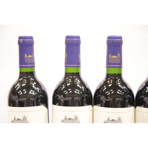 1436 - Five bottles Chateau Meyre L`Enclos Maucaillou 1997 Margaux 12.5%vol 750ml.
Condition Report: All le... 