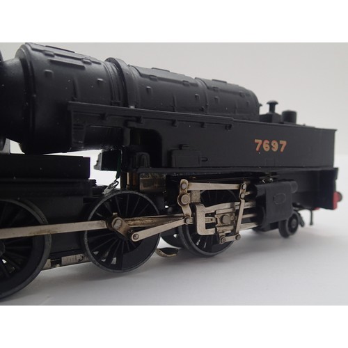 1142 - Hornby Dublo limited edition 3 rail by Jodel Beyer Garratt 2-6-0-0-6 LMS black locomotive no 7697 fi... 