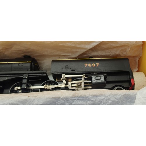 1142 - Hornby Dublo limited edition 3 rail by Jodel Beyer Garratt 2-6-0-0-6 LMS black locomotive no 7697 fi... 