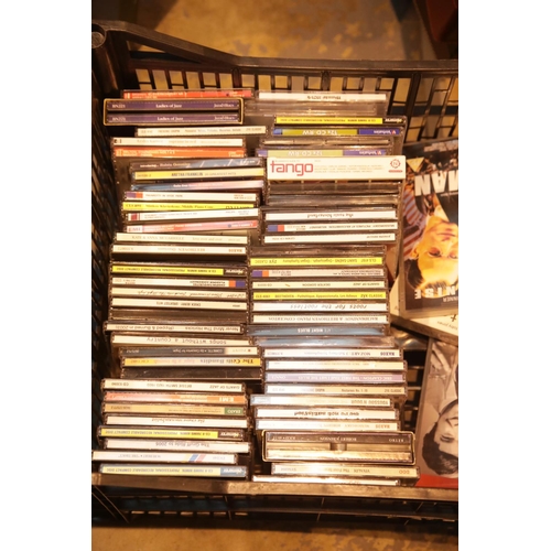 357 - Boxed of mixed CDs. This lot is not available for in-house P&P.