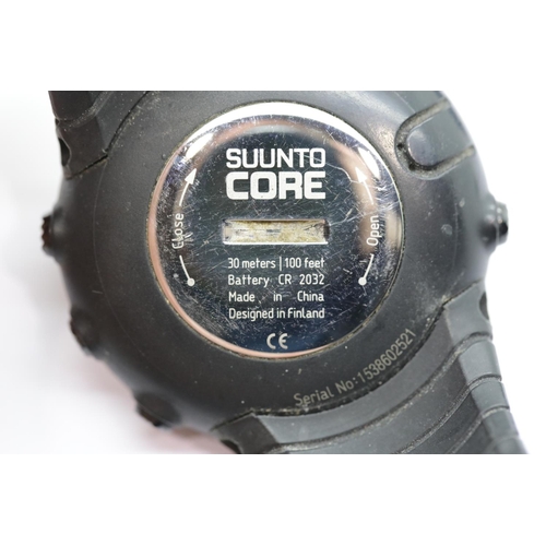 1298 - Suunto Core divers wristwatch/compass, requires battery  P&P Group 1 (£14+VAT for the first lot and ... 