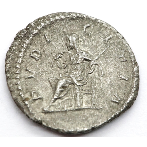 1355 - Roman Silver Denarius of Julia Domna. P&P Group 1 (£14+VAT for the first lot and £1+VAT for subseque... 