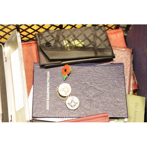 1320 - Lady Masons jewels including silver with booklets and manuals. P&P Group 1 (£14+VAT for the first lo... 