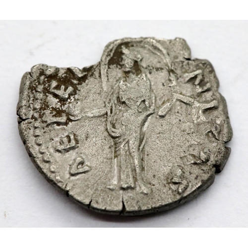 1346 - Roman Silver Denarius of Faustina - Aeternitas. P&P Group 1 (£14+VAT for the first lot and £1+VAT fo... 