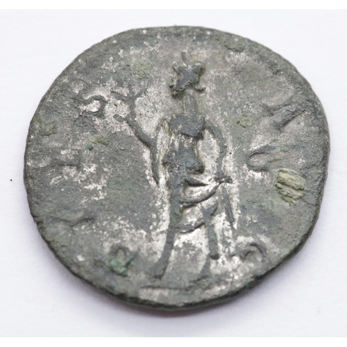 1335 - Roman Silver Antoninianus Radiate - Late period. P&P Group 1 (£14+VAT for the first lot and £1+VAT f... 