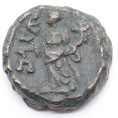 1361 - Roman Provincial Greek Bronze AE16. P&P Group 1 (£14+VAT for the first lot and £1+VAT for subsequent... 