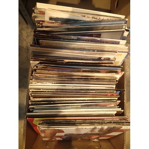 352 - Box of mixed 1970-80s LP records. This lot is not available for in-house P&P.