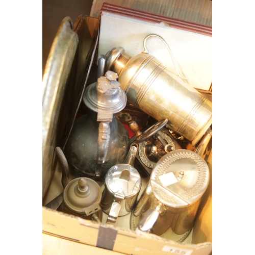 155 - Collection of metalware including silver plated boxed sets of salts. P&P Group 3 (£25+VAT for the fi... 