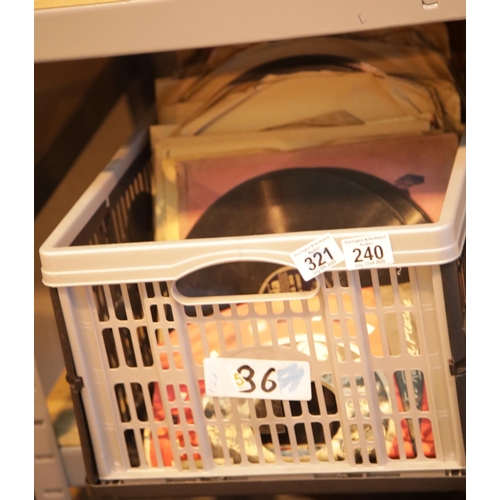 240 - Selection of mixed genre 78 RPM records. This lot is not available for in-house P&P.