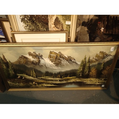 118A - Six assorted pictures. This lot is not available for in-house P&P.