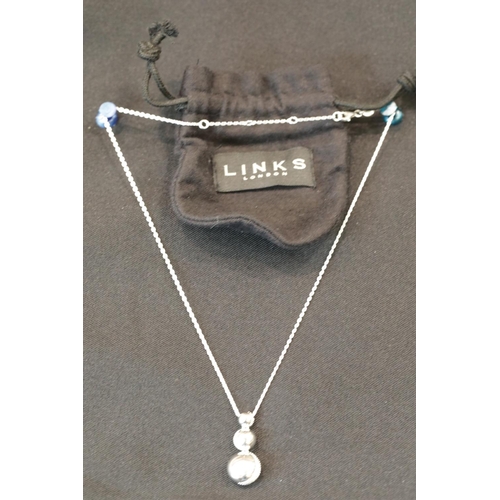 1257 - Boxed with bag Links of London pendant. P&P Group 1 (£14+VAT for the first lot and £1+VAT for subseq... 
