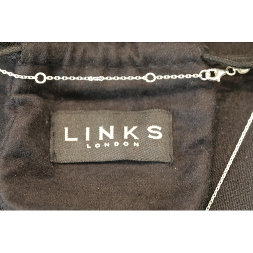 1257 - Boxed with bag Links of London pendant. P&P Group 1 (£14+VAT for the first lot and £1+VAT for subseq... 
