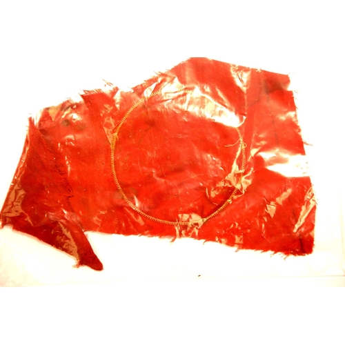 3024 - German WWII type Relic Fragment of Nazi Bunting. P&P Group 2 (£18+VAT for the first lot and £3+VAT f... 