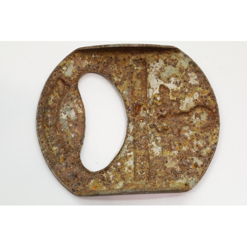 3149 - German WWII type pressed metal bottle opener. P&P Group 1 (£14+VAT for the first lot and £1+VAT for ... 