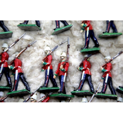 3112 - Twenty seven painted cast lead soldiers. P&P Group 3 (£25+VAT for the first lot and £5+VAT for subse... 