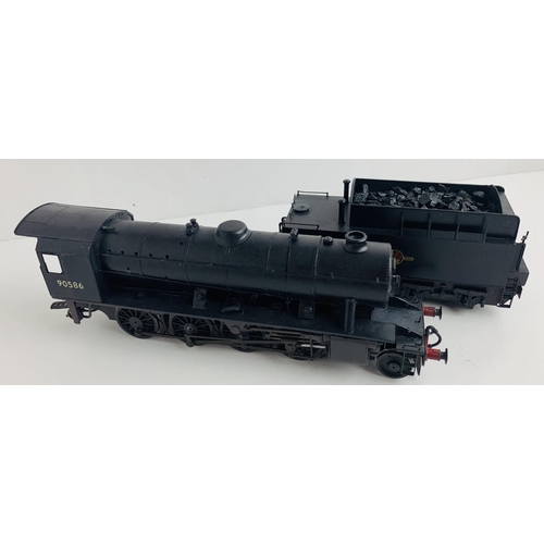 2076 - Oakville Models Brass 7mm O Gauge BR Austerity 2-8-0 90586 - Finished in BR Black - with Original Bo... 