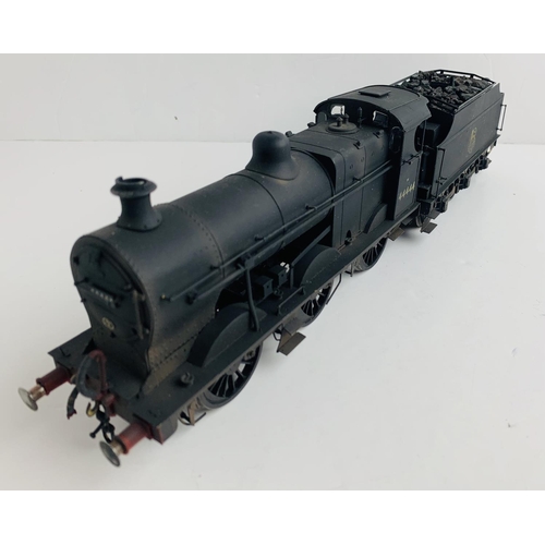 2077 - Well Built 7mm O Gauge Brass Fine Scale BR 3F 44444 0-6-0 - Painted BR Back Early & Lightly Weathere... 