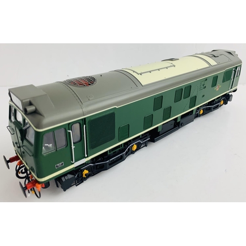 2079 - Heljan O Gauge 2550 Plain BR Green 'Tower Models Exclusive' Class 25 - Appears Un Run - With Detail ... 