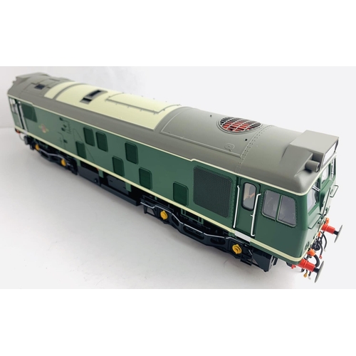 2079 - Heljan O Gauge 2550 Plain BR Green 'Tower Models Exclusive' Class 25 - Appears Un Run - With Detail ... 