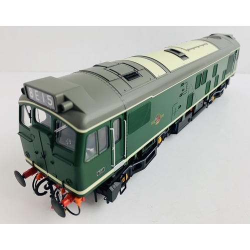 2079 - Heljan O Gauge 2550 Plain BR Green 'Tower Models Exclusive' Class 25 - Appears Un Run - With Detail ... 