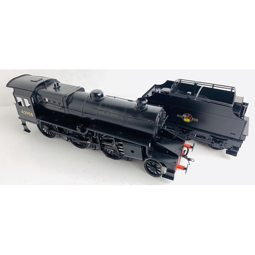 2098 - Bachmann Brass Works 7mm O Gauge 2-6-0 'Crab' BR Black 42908 - in Original Box. P&P Group 2 (£18+VAT... 