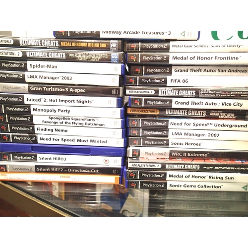 2313 - Twenty eight Playstation 2 games and a Wii Zumba Fitness 2 game. P&P Group 2 (£18+VAT for the first ... 