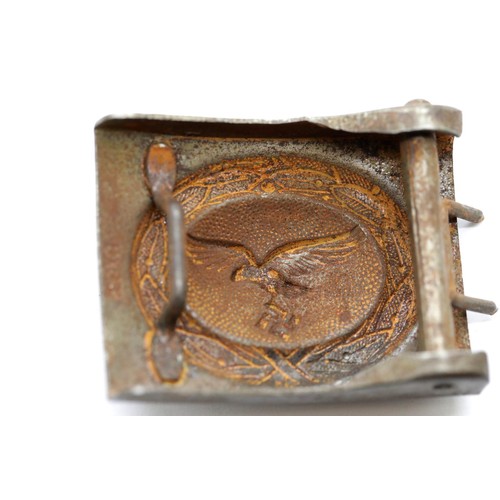 3092 - German WWII type Luftwaffe belt buckle. P&P Group 1 (£14+VAT for the first lot and £1+VAT for subseq... 