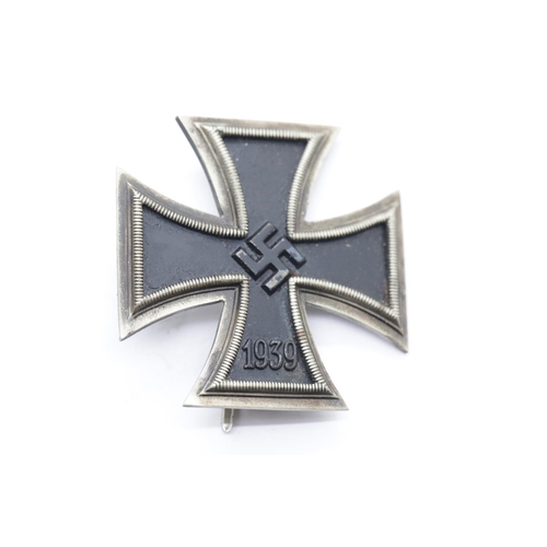 3320 - German WWII type Iron Cross 1st Class, pin back stamped L59 verso. P&P Group 1 (£14+VAT for the firs... 