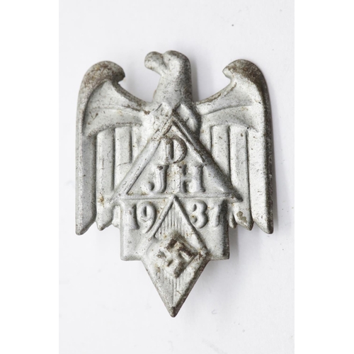 3415 - German Third Reich 'tinnie' day badge. P&P Group 1 (£14+VAT for the first lot and £1+VAT for subsequ... 