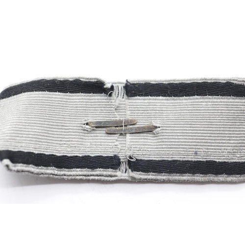 3376 - German WWII type Panzer Kill sleeve badge. P&P Group 1 (£14+VAT for the first lot and £1+VAT for sub... 