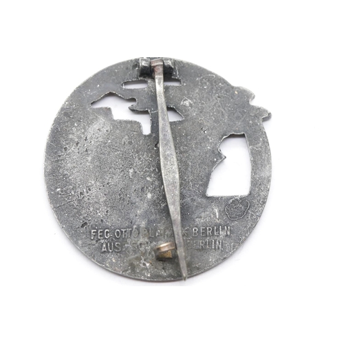 3373 - German WWII type Blockade Breakers badge. P&P Group 1 (£14+VAT for the first lot and £1+VAT for subs... 