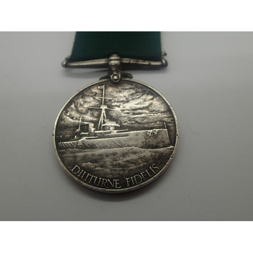 3531 - Edward VII Long Service medal to E283 J Dominy SEA'N 1CL RNR. P&P Group 1 (£14+VAT for the first lot... 