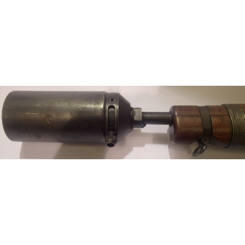 3216A - No 4 Enfield rifle grenade launcher, with EU deactivation certificate. Not available for in-house P&... 