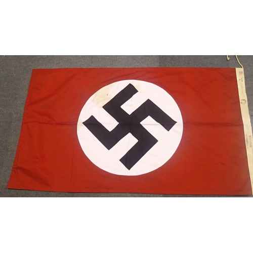 3008 - German Third Reich type flag marked München Sturmabteilung (SA) size 85 x 150 dated 1934. P&P Group ... 