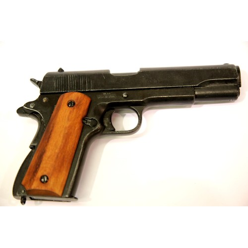 3236A - Denix re-enactment Colt 45, based on US Army issue M-1911 A1-67. P&P Group 2 (£18+VAT for the first ... 