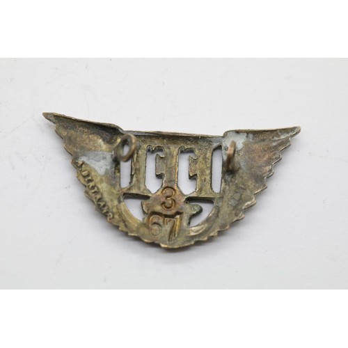 3328 - French Post War type Resistance Pin. Awarded to members of the resistance after the war. This one nu... 