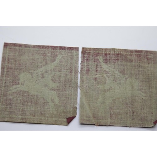 3392 - British pair of cloth division patches, unused, 'Pegasus'. P&P Group 1 (£14+VAT for the first lot an... 