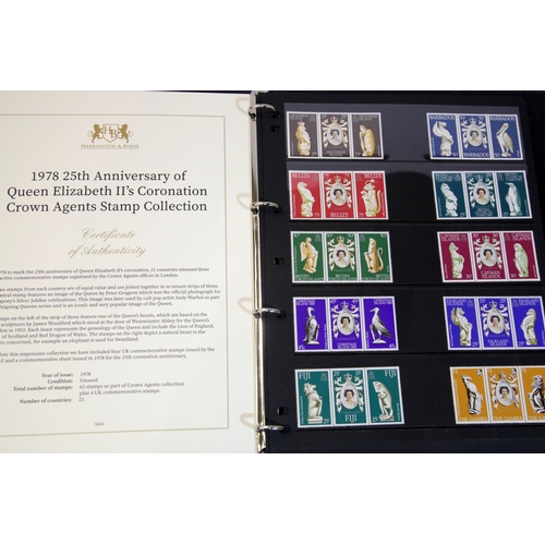 1119 - Harrington and Byrne 1978 25th Anniversary Crown Agents stamp collection. P&P Group 1 (£14+VAT for t... 