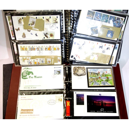 1138 - Two albums of first day covers, mint stamps (2x high value sets) and stamp books. P&P Group 2 (£18+V... 