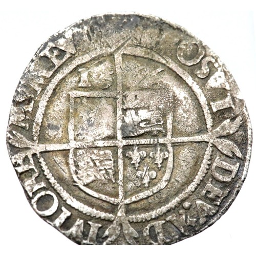 1228 - Silver Hammered Sixpence of Elizabeth Tudor - 1566. P&P Group 1 (£14+VAT for the first lot and £1+VA... 