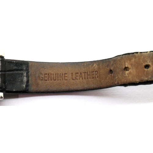 1009 - Precious Time ladies wristwatch on a leather strap. P&P Group 1 (£14+VAT for the first lot and £1+VA... 