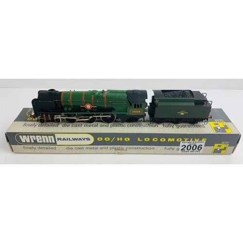 2006 - Wrenn Merchant Navy 'Orient Line' - Rename (Code 3) in W2269 Box - Hornby Super Detail Tender. P&P G... 