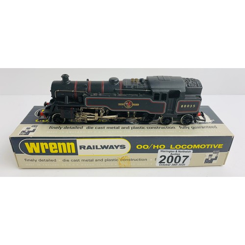 2007 - Wrenn W2218 2-6-4 Tank BR - Boxed. P&P Group 1 (£14+VAT for the first lot and £1+VAT for subsequent ... 