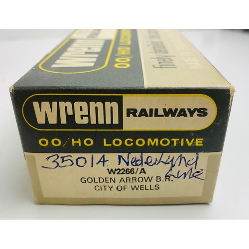 2008 - Wrenn Merchant Navy 'Nederland Line' - Rename (Code 3) in W2266/A Box. P&P Group 1 (£14+VAT for the ... 