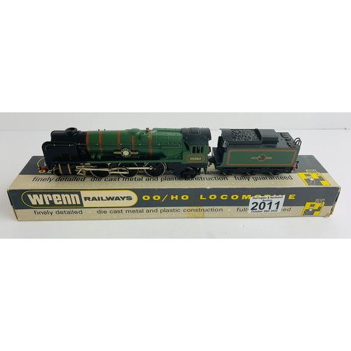 2011 - Wrenn Merchant Navy 'Royal Mail' - Rename (Code 3) in W2235 Box. P&P Group 1 (£14+VAT for the first ... 