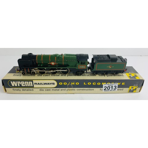 2013 - Wrenn Merchant Navy 'British India Line' - Rename (Code 3) in W2236 Box. P&P Group 1 (£14+VAT for th... 