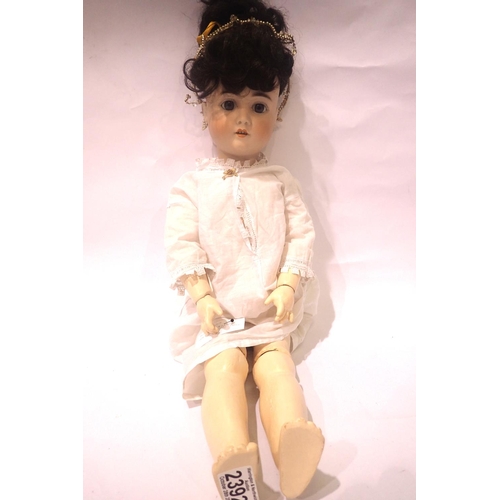 2392 - A Kley and Hahn 24 inch walkure child's doll. P&P Group 1 (£14+VAT for the first lot and £1+VAT for ... 