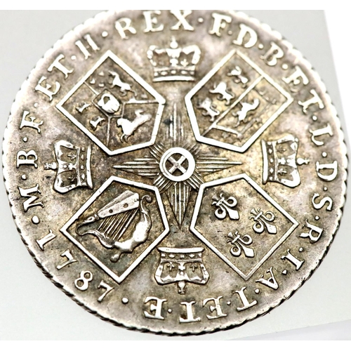 1117 - 1787 - Silver Shilling of King George III. P&P Group 1 (£14+VAT for the first lot and £1+VAT for sub... 