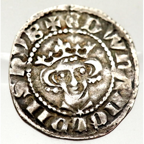 1128 - King Edward II - Silver Hammered Penny (London Mint). P&P Group 1 (£14+VAT for the first lot and £1+... 