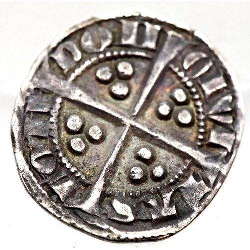 1128 - King Edward II - Silver Hammered Penny (London Mint). P&P Group 1 (£14+VAT for the first lot and £1+... 